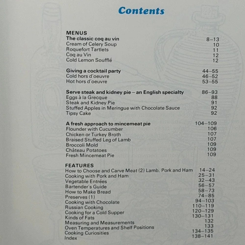 Vintage 1972 Grand Diplôme Cooking Course Vols 5-8 HC Cookbook Gourmet Recipes